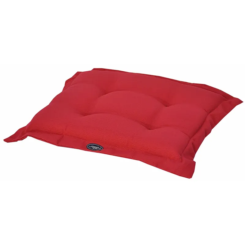 Canyon sittdyna tjock 42x45 cm strukturdralon Röd Nyhet